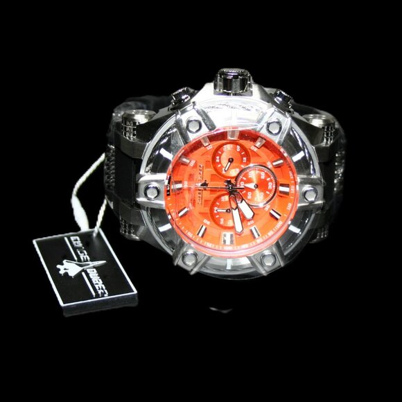 Chase Durer Men's Watch - 52mm, Black, Steel (CDW-0135) - Picture 5 of 8